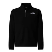 Bluzy dla dziewczynek - Bluza dziecięca The North Face Glacier 1/4 Zip Fleece 0A8CVGJK31 - czarna - miniaturka - grafika 1