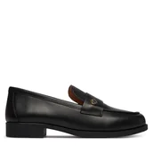 Półbuty damskie - Półbuty LOVE MOSCHINO JA10142G1OIA0000 Czarny - miniaturka - grafika 1