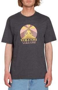 t-shirt męski VOLCOM MR BLISSER TEE Heather Black - Koszulki męskie - miniaturka - grafika 1