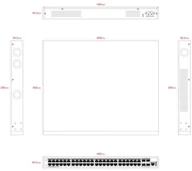 Switche - Managed L3 - 48 x Gigabit Managed L3 - 48 x Gigabit - miniaturka - grafika 1