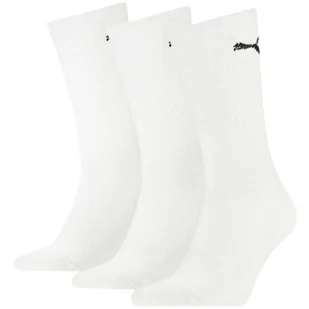 Skarpety Puma Sport Crew Lightweight 907940 (kolor Biały, rozmiar 35-38) - Skarpetki damskie - miniaturka - grafika 1