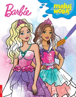 Kolorowanka dla dzieci Barbie Dreamtopia Maluj wodą MW-1403 - Książki edukacyjne - miniaturka - grafika 3