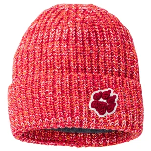 Czapka dziecięca FLUFFY PAW CAP K Tulip Red - S - Czapki dla dzieci - miniaturka - grafika 1