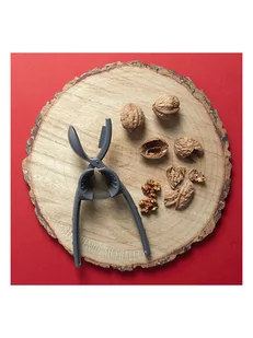 COOK CONCEPT Dziadek w kolorze srebrnym do orzechów - dł. 17,5 cm - Pozostałe akcesoria kuchenne - miniaturka - grafika 1