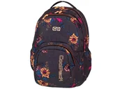 Plecaki - Dwukomorowy plecak CoolPack Smash 26L Grey Flowers - miniaturka - grafika 1