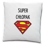 Gadżety dla niej i dla niego - Poduszka na Dzień Chłopaka Super Chłopak - miniaturka - grafika 1