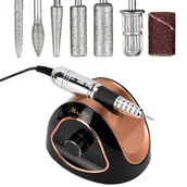 Frezarki do paznokci - Frezarka Do Manicure I Pedicure 68W M15 Molly Nails Czarno-Złota - miniaturka - grafika 1