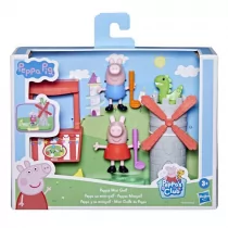 Figurki Świnka Peppa - zestaw mini golf - Figurki dla dzieci - miniaturka - grafika 1