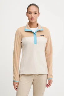 Columbia bluza sportowa Benton Springs kolor beżowy wzorzysta 2085651 - Bluzy damskie - miniaturka - grafika 1