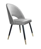 Krzesła - Atos Krzesło Polo noga czarna/złota MG17 - miniaturka - grafika 1