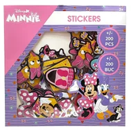 Szkolne artykuły papiernicze - Pakiet naklejek Disney Myszka Minnie +/- 200 szt. - miniaturka - grafika 1