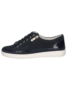Caprice Skórzane sneakersy w kolorze granatowym - Trampki damskie - miniaturka - grafika 1