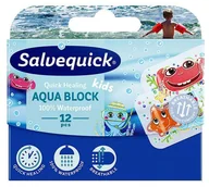 Apteczki i materiały opatrunkowe - Cederroth Plastry Salvequick Aqua Block kids x 12 szt - miniaturka - grafika 1
