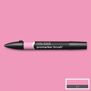 Winsor&Newton Colart International S.A. BrushMarker, Rose Pink - Kredki, ołówki, pastele i pisaki - miniaturka - grafika 1
