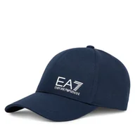 Czapki damskie - Czapka z daszkiem EA7 Emporio Armani 7X000005 AF11989 MB038 Granatowy - miniaturka - grafika 1