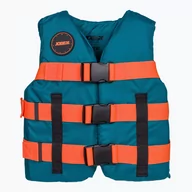 Sprzęt asekuracyjny i ratunkowy - Kamizelka asekuracyjna dziecięca JOBE Nylon Life Vest teal - miniaturka - grafika 1