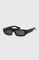Okulary przeciwsłoneczne - Gucci okulary przeciwsłoneczne męskie kolor czarny GG1592S - miniaturka - grafika 1