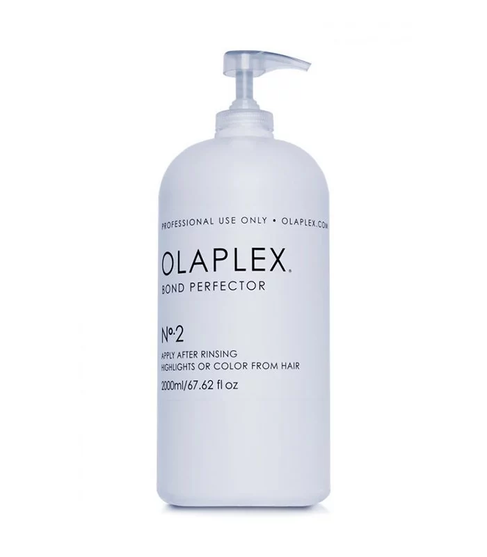 Olaplex Professional Bond Perfector No2 preparat odnawiający zmniejszający zniszczenia włosów podczas farbowania z dozownikiem 2000ml