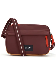 Antykradzieżowa torba na ramię Pacsafe Go Anti-Theft Crossbody Bag - garnet red - Torby męskie - miniaturka - grafika 1