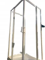 Kabiny prysznicowe - Cersanit Kabina PRYSZNICOWA CITY Z ZAWIASAMI ZŁOTA 100X80X195 LEWA TRANSP - miniaturka - grafika 1