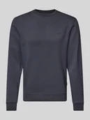 Koszulki męskie - Bluza z prążkowanymi wykończeniami model ‘Downton’ - miniaturka - grafika 1