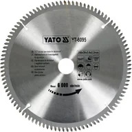 Tarcze do pił - YATO Piła tarczowa do aluminium 250x30x100 mm YT-6095 - miniaturka - grafika 1