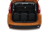 Torby podróżne - KJUST Torby do bagażnika FIAT PANDA 2012+ zestaw 3 szt. 7014017KJU - miniaturka - grafika 1