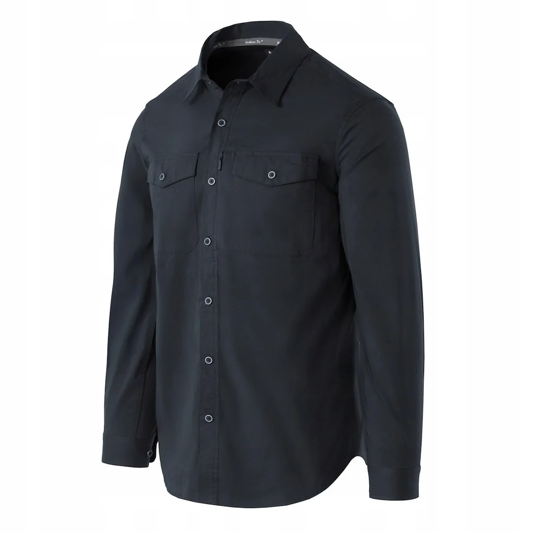 Helikon-Tex Koszula Concealed Carry z długim rękawem sprana czarna XXL