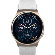 Smartwatch - Motorola Moto Watch 120 Biały - miniaturka - grafika 1