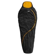 Śpiwory - Jack Wolfskin śpiworek do spania włókno syntetyczne, czarny, jeden rozmiar Smoozip -5 Hiking - miniaturka - grafika 1