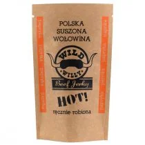 Wild Willy Suszona wołowina Beef Jerky Papryka hot! 100 g - Pasztet i przetwory mięsne - miniaturka - grafika 1