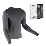 Pozostała odzież narciarska - BTK0060 KOSZULKA TERMOAKTYWNA SZARA MĘSKA 2XL/3XL RAGNAR NILS - miniaturka - grafika 1