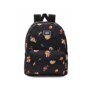 Plecak szkolny VANS Realm Backpack czarny owoce - VN0A5I13ZVA1 - Plecaki szkolne i tornistry - miniaturka - grafika 1