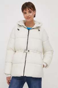 Pepe Jeans kurtka Misty damska kolor beżowy zimowa - Kurtki damskie - miniaturka - grafika 1