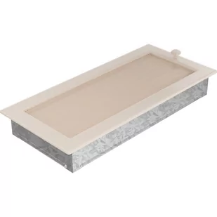 Parkanex kominkowa kremowa żaluzja 17x37 kominek - Kratki wentylacyjne - miniaturka - grafika 1