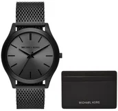 Zegarki męskie - Zegarek Michael Kors MK1085SET SLIM RUNAWAY GIFT SET - miniaturka - grafika 1