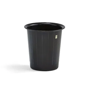 Kosz na papier ESD, Ø 300x320 mm, 14 L, czarny - Kosze na śmieci - miniaturka - grafika 1