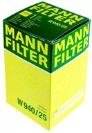 Filtry oleju - MANN Filtr oleju -FILTER W 940/25 (10) - miniaturka - grafika 1