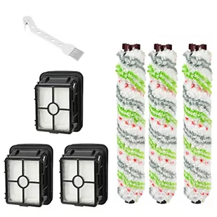 Zestaw 7 sztuk rolek szczotek do odkurzacza Bissell Crosswave 1866/1868/1926/1785, zestaw zapasowy, 3 szczotki + 3 filtry, 1 szczotka do czyszczenia na mokro i sucho - Akcesoria do odkurzaczy - miniaturka - grafika 1