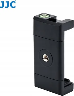 JJC Uchwyt na smartfona JJC SPC1A czarny z poziomicą i sankami - Uchwyty samochodowe do telefonów - miniaturka - grafika 1