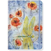 Szkolne artykuły papiernicze - Peter Pauper Press Notatnik mini Indygo Ważka praca zbiorowa - miniaturka - grafika 1