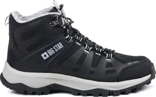 Buty trekkingowe męskie Big Star KK174097 czarne r. 43 - Buty trekkingowe męskie - miniaturka - grafika 1