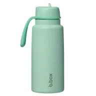 Termosy - b.box Butelka termiczna ze składanym ustnikiem – termos ze stali nierdzewnej Spearmint 1 l - miniaturka - grafika 1