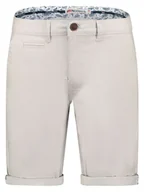 Spodnie męskie - Geographical Norway Bermudy "Pacome" w kolorze szarym - miniaturka - grafika 1