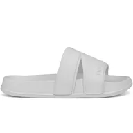 Klapki i japonki męskie - Klapki unisex New Balance SUF20SQ1  białe - miniaturka - grafika 1