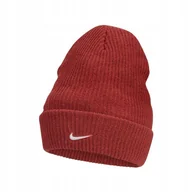 Czapki damskie - Czapka Nike czapka zimowa beanie czerwona rozmiar uniwersalny DV3342-691 - miniaturka - grafika 1