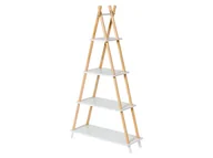Półki i regały dla dzieci - Livarno Home Livarno Home Regał tipi, 80 x 30 x 147,5 cm (Biały) 4055334528696 - miniaturka - grafika 1