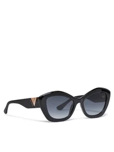 Guess Okulary przeciwsłoneczne GU7868 Czarny - Okulary przeciwsłoneczne - miniaturka - grafika 1