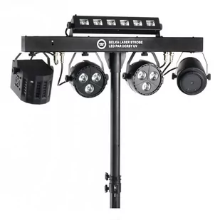 LIGHT4ME BELKA LASER STROBOSKOP LED PAR DERBY UV IR - multiefekt ♦ 30 DNI NA ZWROT ♦ GWARANCJA DOOR-TO-DOOR ♦ SZYBKA WYSYŁKA - Oświetlenie i efekty wizualne - miniaturka - grafika 1