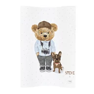 Przewijaki - Przewijak miękki profilowany COSY (48x70) Fluffy Puffy Steve - miniaturka - grafika 1